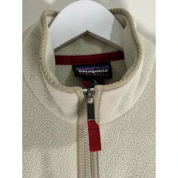 Patagonia Synchilla Woman Full-Zip Snap-T® Jacket Size S- Excellent Condition - Picture 6 of 12